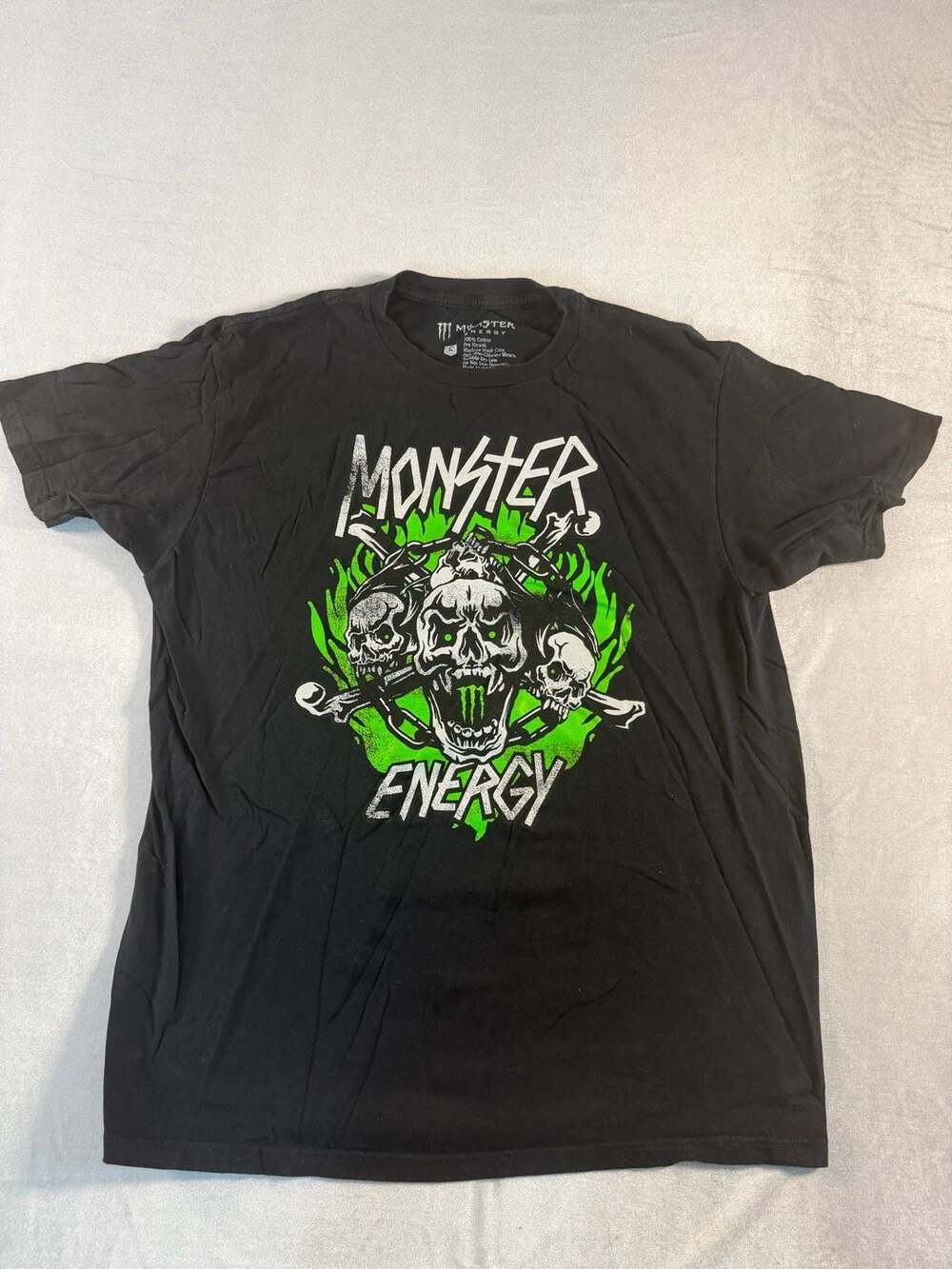 Monster Energy Y2K Youth Kids Large Green